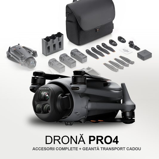 Kit Complet Dronă Phantom PRO 4 | Lansare